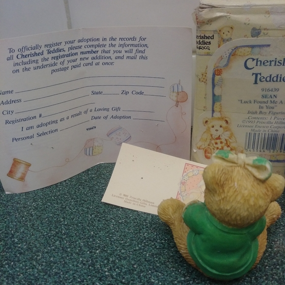 Cherished Teddies Irish Collection Kathleen & Sean - Picture 6 of 7